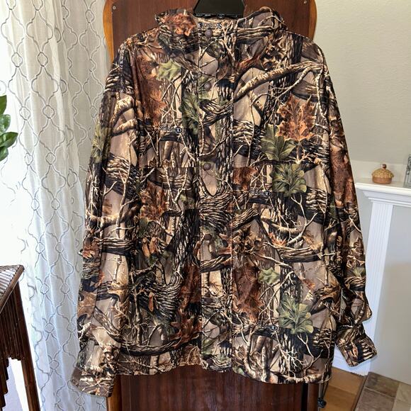 Cabelas Jacket Men's XL Tall Advantage Wetlands Camo Dry-Plus Outdoor Hunting - Picture 1 of 10